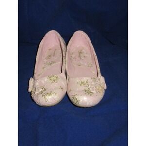 Pampili Flats women shoes Asian print Pink EU 38 US 6 Made in Brazil